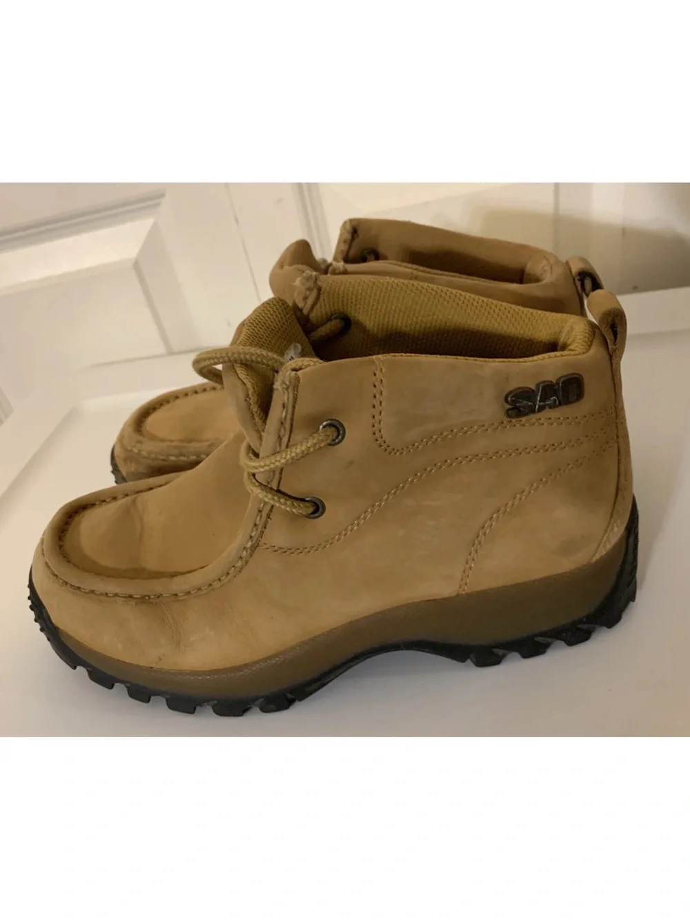 Stacy Adams Tan Chukka Boots Lace-Up Men's Casual